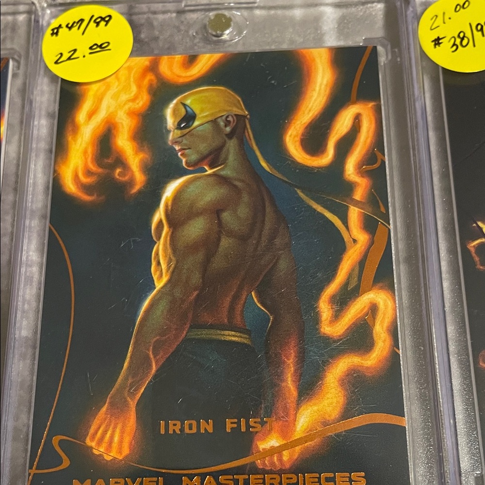 2022 Marvel Masterpieces lot. Orange and purple parallel,#’d. PRICE TO SELL!!!! - Picture 3 of 13